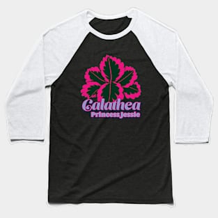 Calathea Princess Jessie Baseball T-Shirt